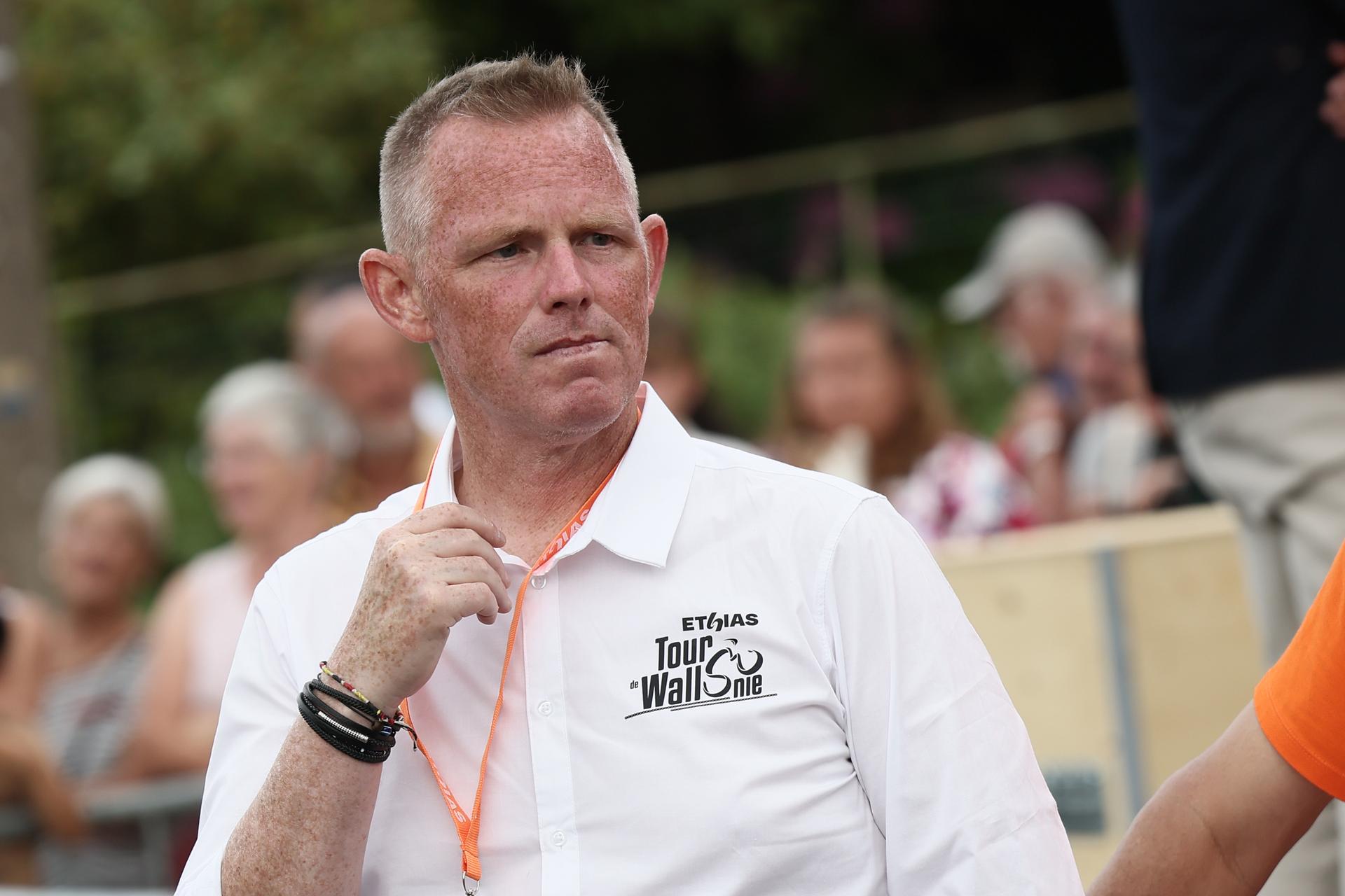 Christophe Brandt pictured during the first stage of the Tour De Wallonie cycling race, from and back to Nassogne (182 km)on, Saturday 26 July 2025. BELGA PHOTO BRUNO FAHY