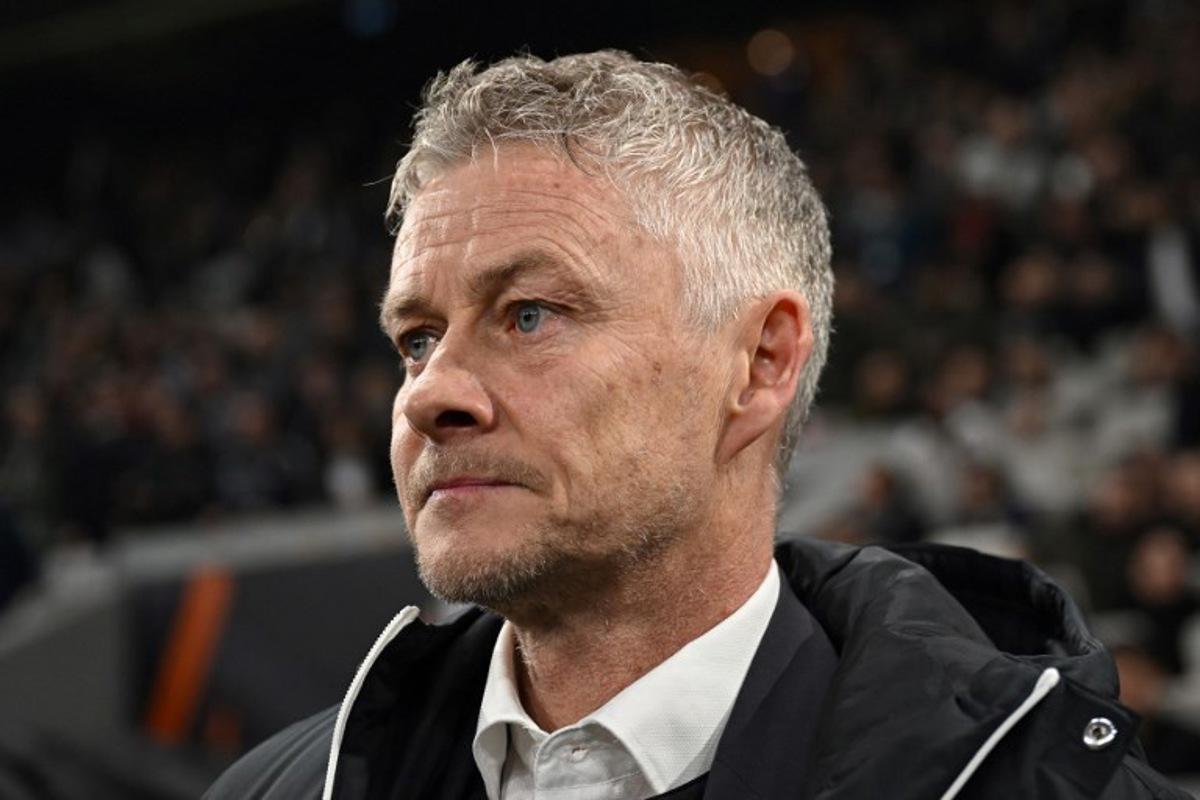 Besiktas's Norwegian new head coach Ole Gunnar Solskjaer looks on ahead of the UEFA Europa League 1st round day 7 football match between Besiktas and Athletic Bilbao at the Besiktas Park Stadium in Istanbul on January 22, 2025.   Yasin AKGUL / AFP