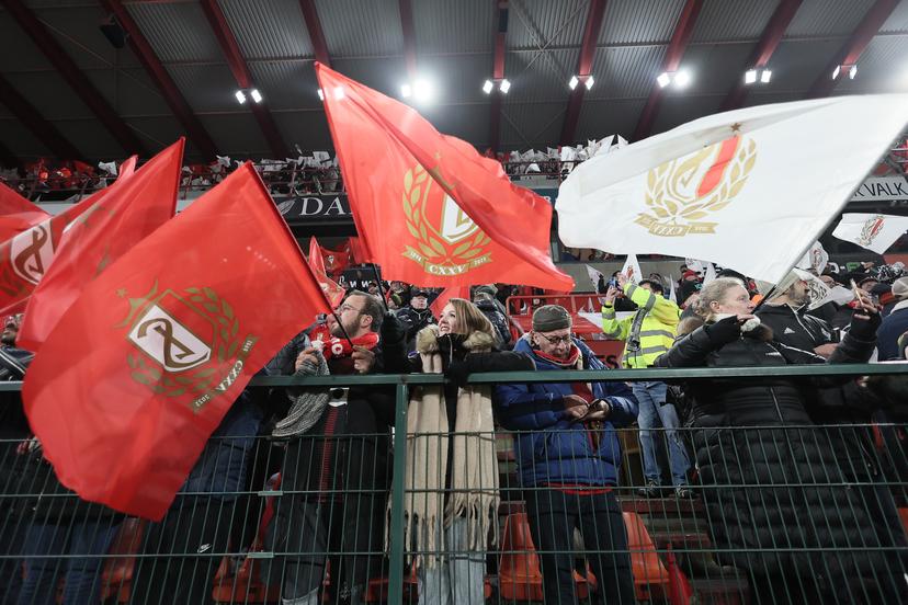 Illustration picture shows a soccer match between Standard de Liege and KV Kortrijk, Saturday 20 January 2024 in Liege, on day 21 of the 2023-2024 season of the 'Jupiler Pro League' first division of the Belgian championship. BELGA PHOTO BRUNO FAHY