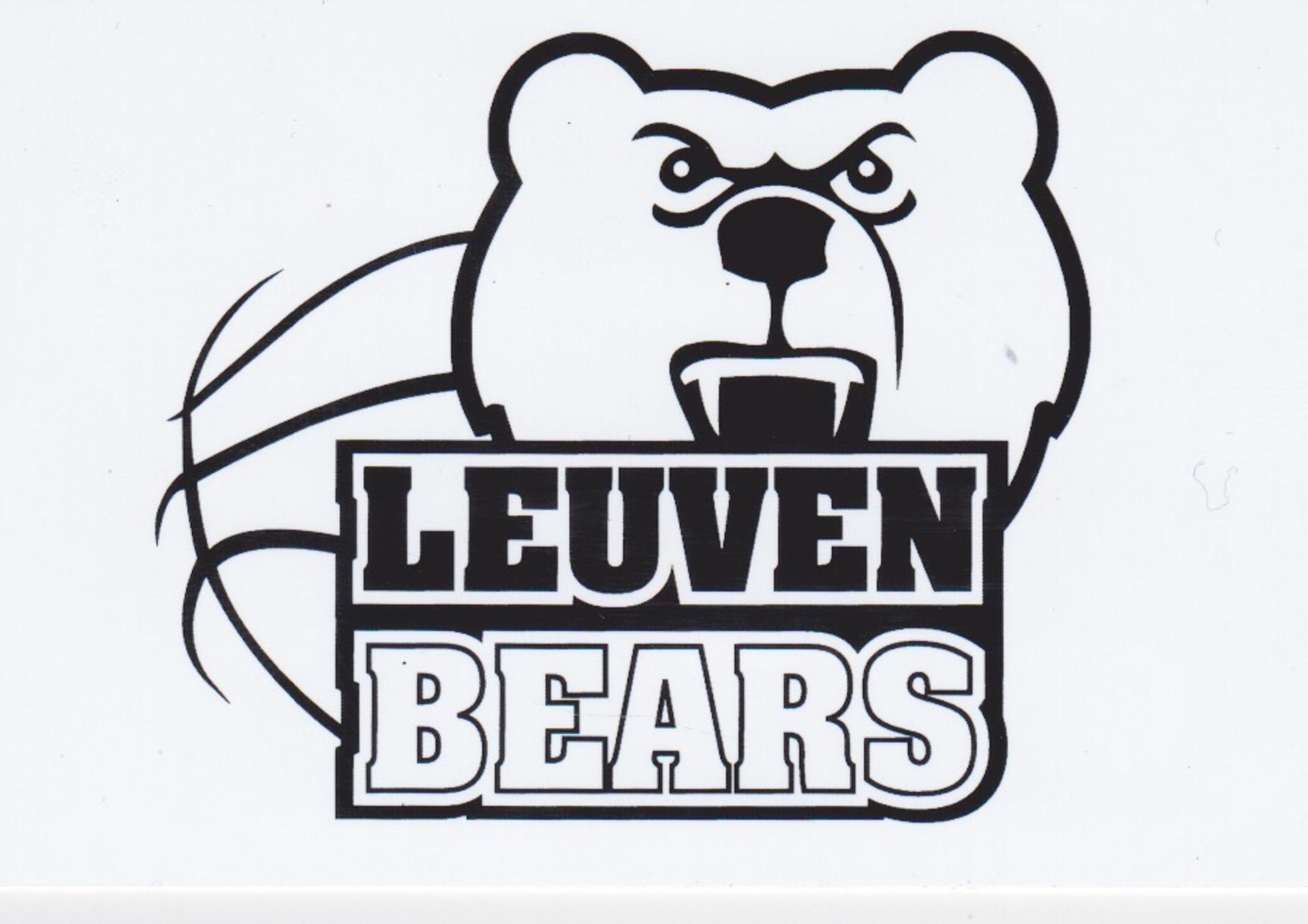 Illustration picture shows the Leuven Bears' logo ahead of the photoshoot of Scooore league club Leuven Bears ahead of the 2016-2017 season, in Leuven, Tuesday 30 August 2016. BELGA PHOTO BRUNO FAHY