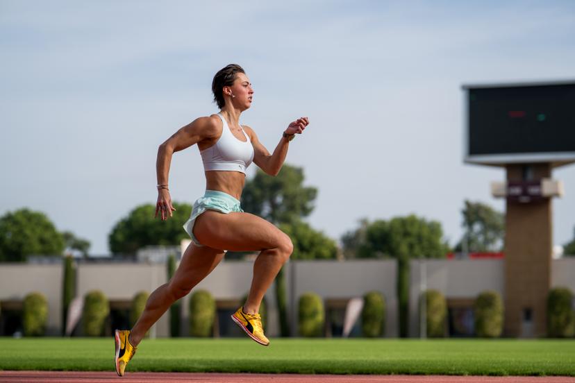 Athlete Rani Rosius pictured during the annual winter camp of Team Belgium organized by the BOIC-COIB Belgian Olympic Committee, in Belek, Turkey, Sunday 23 November 2025. The camp takes place from 19 to 26 November and focuses on the initial preparations for the 2028 Olympic Games in Los Angeles. BELGA PHOTO JASPER JACOBS