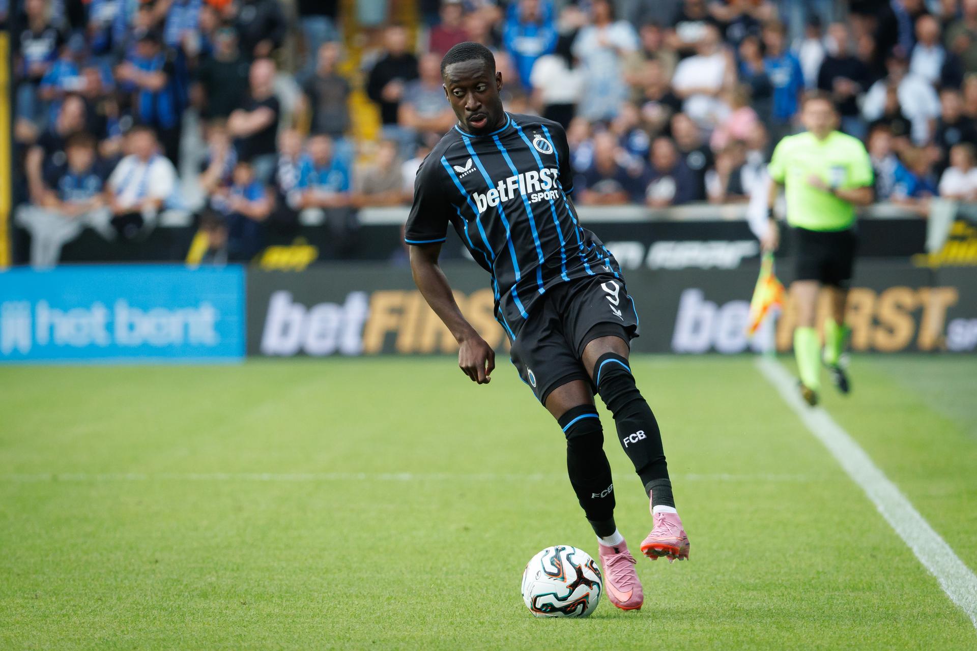 Club's Joel Ordonez pictured in action during a soccer match between Club Brugge and KRC Genk, Sunday 27 July 2025 in Brugge, on day 1 of the 2025-2026 'Jupiler Pro League' first division of the Belgian championship. BELGA PHOTO KURT DESPLENTER