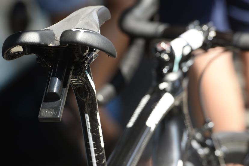 20150706 - ANTWERPEN, BELGIUM: Illustration picture shows a GPS tracker of Dimension Data which provides real-time data analytics of each cyclist during stage 3 of the 102nd edition of the Tour de France cycling race, 159,5 km from Antwerp to Huy, Monday 06 July 2015. This year's Tour de France is taking place from 4 to 26 July. BELGA PHOTO DIRK WAEM