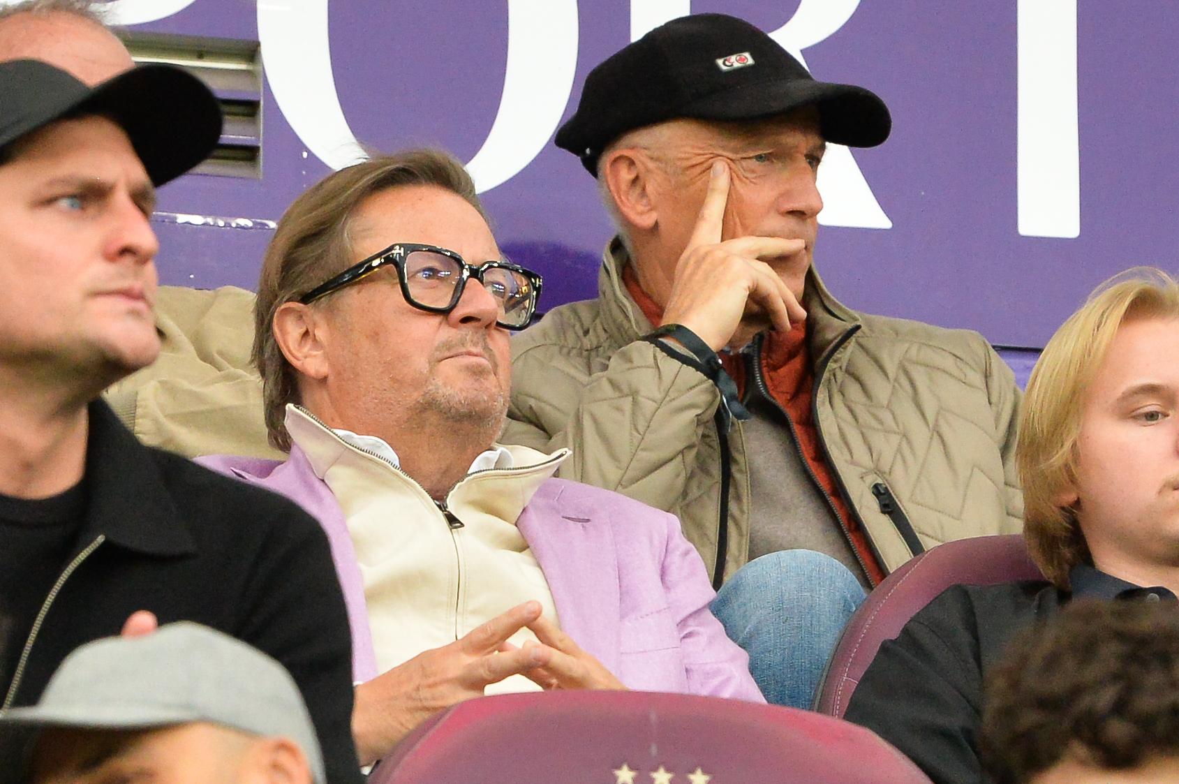 Anderlecht's owner Marc Coucke pictured before a soccer match between RSC Anderlecht and KRC Genk, Sunday 14 September 2025 in Anderlecht, on day 7 of the 2025-2026 'Jupiler Pro League' first division of the Belgian championship. BELGA PHOTO JILL DELSAUX