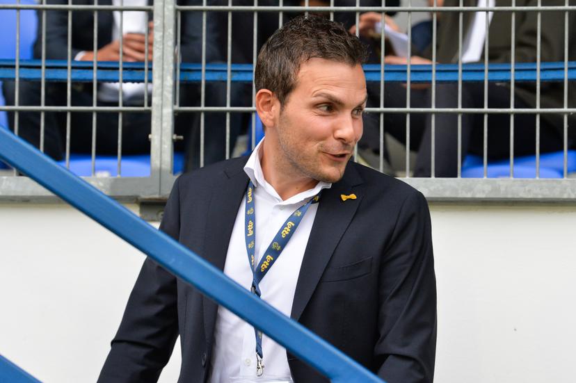 Union's CEO Philippe Bormans pictured before a soccer match between Royale Union Saint-Gilloise and RSC Anderlecht, Sunday 31 August 2025 in Brussels, on day 6 of the 2025-2026 'Jupiler Pro League' first division of the Belgian championship. BELGA PHOTO JILL DELSAUX