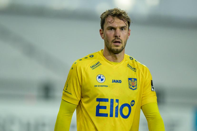 Beveren's Lennart Mertens pictured during a soccer game between SK Beveren and RSCA Futures, Friday 12 December 2025 in Beveren, on day 17 of the 2025-2026 'Challenger Pro League' 1B second division of the Belgian championship. BELGA PHOTO DAVID PINTENS