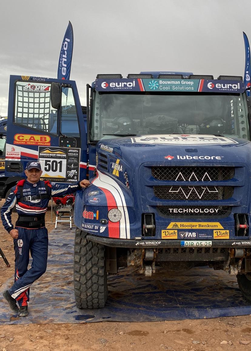 ATTENTION EDITORS - HAND OUT PICTURES - EDITORIAL USE ONLY - MANDATORY CREDIT 'Peter Willemsen'  This handout picture, distributed by Eric Dupain, shows  Peter Willemsen during the Morocco Desert Challenge. After a four-year absence, he will soon be participating in the Dakar Rally again.  PHOTO HANDOUT PETER WILLEMSEN  *** Belga and Belga Editorial Board decline all responsibility regarding the content of this picture. ***