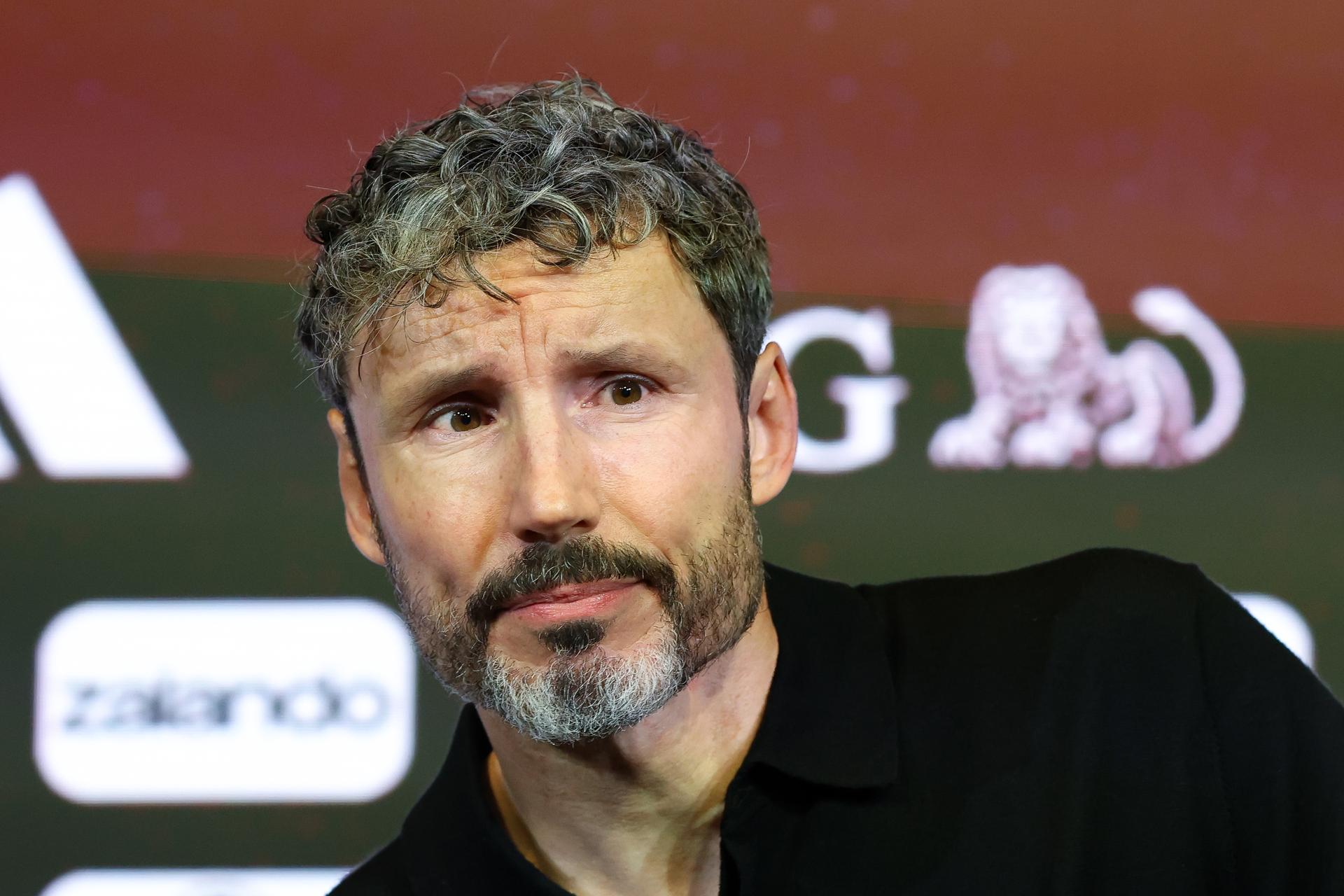 Belgium's head coach Mark van Bommel is pictured during a press conference to announce the selection of the Red Devils, the Belgian national soccer team, at the national training center in Tubize, Friday 18 September 2026. The team is preparing for fixtures in the UEFA Nations League competition. BELGA PHOTO BRUNO FAHY