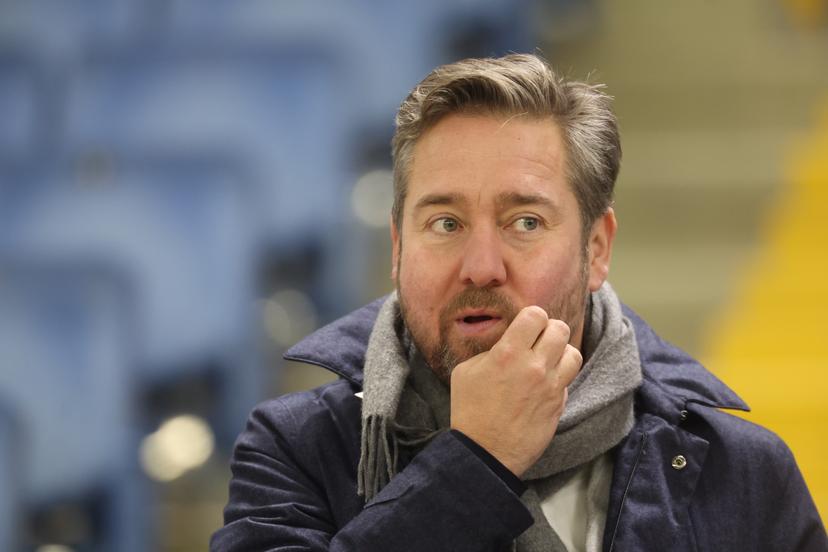 RBFA sports director Vincent Mannaert pictured during a training session of Belgian national soccer team the Red Devils in Astana, Kazakhstan on Friday 14 November 2025. Tomorrow they will meet Kazakhtstan, in qualifier 7/8 for the 2026 FIFA World Cup. BELGA PHOTO VIRGINIE LEFOUR