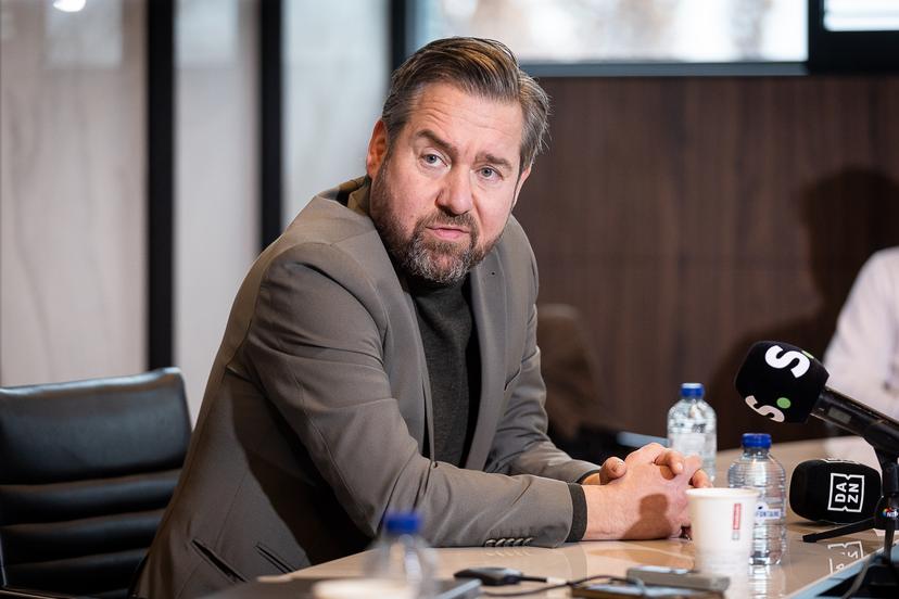 Belgium soccer union sports director Vincent Mannaert pictured during a press moment in Belgian Union headquarters, Wednesday 10 December 2025 in Tubize. BELGA PHOTO JAMES ARTHUR GEKIERE