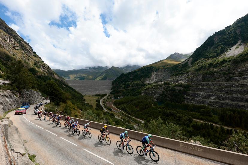 Illustration picture taken during stage 18 of the 2025 Tour de France cycling race, from Vif to Courchevel Col de la Loze, on Thursday 24 July 2025 in France. The 112th edition of the Tour de France starts on Saturday 5 July in Lille, France, and will finish in Paris, France on the 27th of July.   BELGA PHOTO POOL LUCA BETTINI