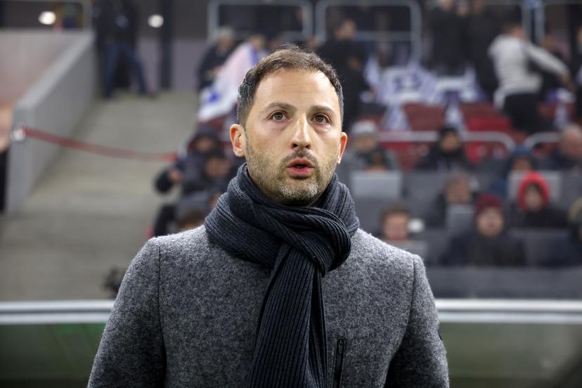 Belgium Head Coach Domenico Tedesco UEFA Nations League League phase Matchday 6 match between Israel and Belgium at Bozsnik Arena in Budapest, Hungary on November 17, 2024. Photo: Matija Habljak/PIXSELL BELGIUM ONLY