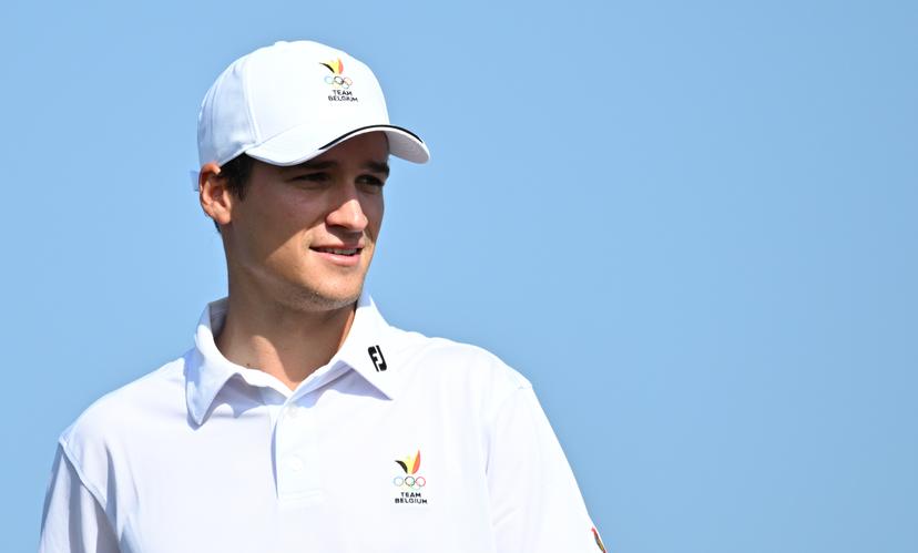 Belgian golfer Adrien Dumont de Chassart pictured before the men's Men's stroke play golf competition at the Paris 2024 Olympic Games, on Thursday 01 August 2024 in Paris, France. The Games of the XXXIII Olympiad are taking place in Paris from 26 July to 11 August. The Belgian delegation counts 165 athletes competing in 21 sports. BELGA PHOTO ANTHONY BEHAR   **  ** *** BELGIUM ONLY ***
