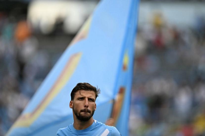 Manchester City's Portuguese defender #03 Ruben Dias gestures during the FIFA Club World Cup 2025 Group D football match between Italy's Juventus and England's Manchester City at the Camping World stadium in Orlando on June 26, 2025.  PATRICIA DE MELO MOREIRA / AFP