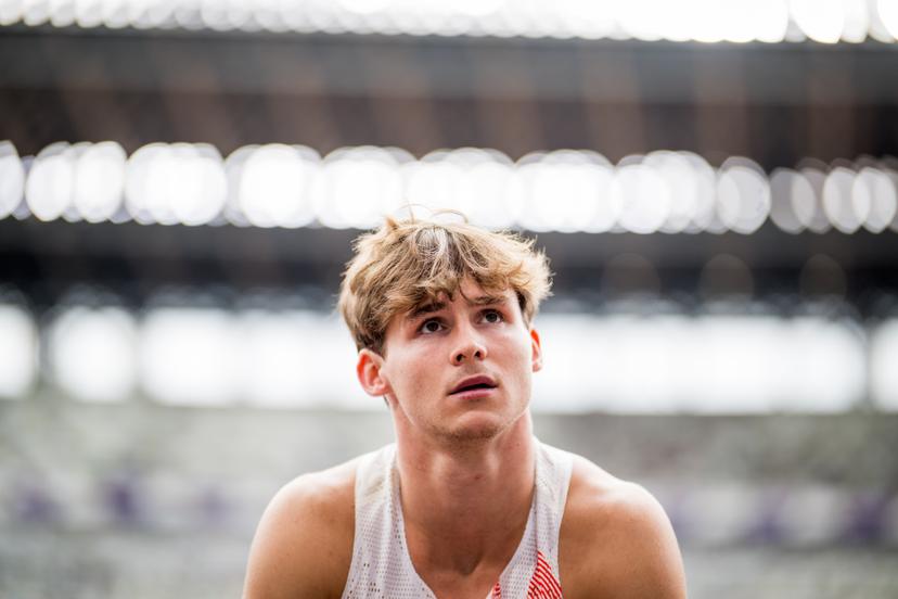 Belgian Jente Hauttekeete pictured in action during the Long Jump event of the men's Decathlon competition, at the World Athletics Championships in Tokyo, Japan, on Saturday 20 September 2025. The outdoor Worlds are taking place from 13 to 21 September. BELGA PHOTO JASPER JACOBS