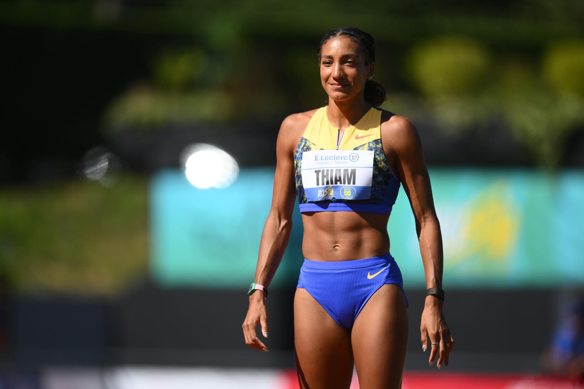 Nafissatou Thiam of Belgium during Decastar Bordeaux 2026 at Pierre Paul Bernard Stadium on September 19, 2026 in Talence, France. (Photo by Loic Cousin/Icon Sport) BELGIUM ONLY