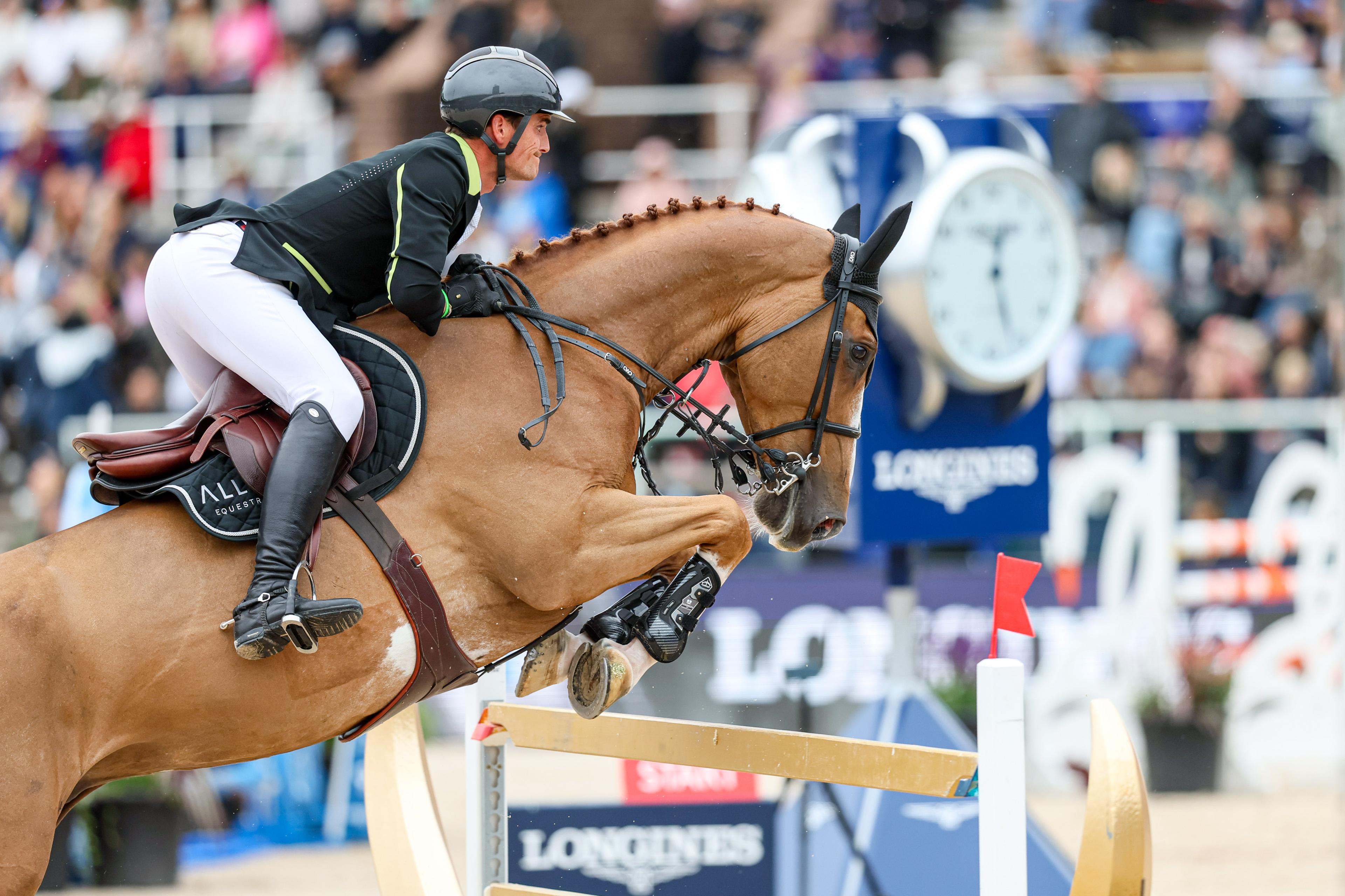 ATTENTION EDITORS - HANDOUT PICTURES - EDITORIAL USE ONLY - MANDATORY CREDIT 'LONGINES GLOBAL CHAMPIONS TOUR'  Handout pictures released on Sunday 30 June 2024, by Longines Global Champions Tour shows Olivier Philippaerts and his horse H&M Miro in action at their equestrian event in Stockholm, Sweden.   *** Belga and Belga Editorial Board decline all responsibility regarding the content of this picture. *** BELGA PHOTO HAND OUT LONGINES GLOBAL CHAMPIONS TOUR