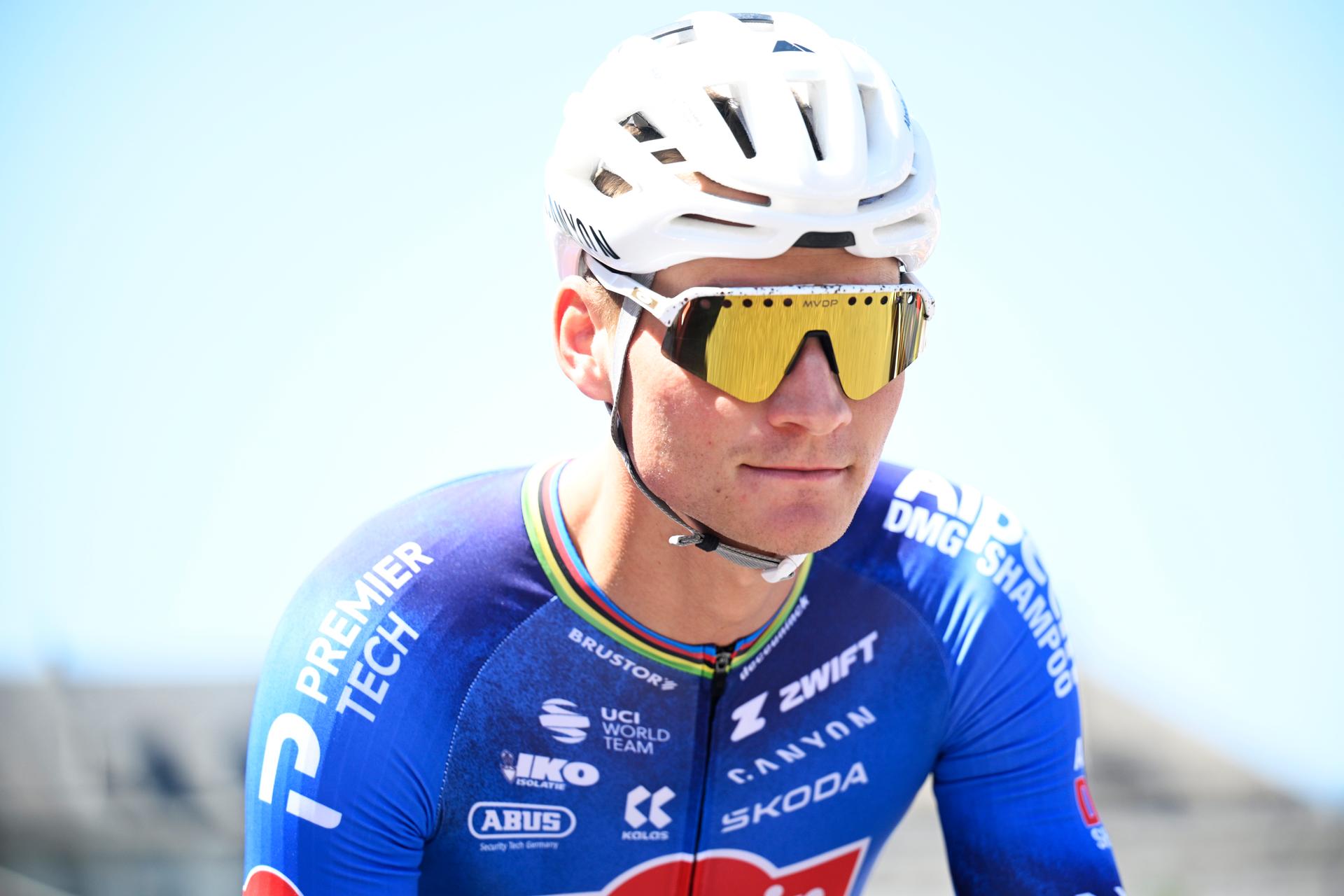 Dutch Mathieu van der Poel of Alpecin-Premier Tech pictured before the start of stage 17 of the 2026 Tour de France cycling race, a stage of 175km from Chambery to Voiron, on Wednesday 22 July 2026. The 113th edition of the Tour de France starts on Saturday 4 July in Barcelona, Spain, and will finish in Paris, France on the 26th of July. BELGA PHOTO JASPER JACOBS