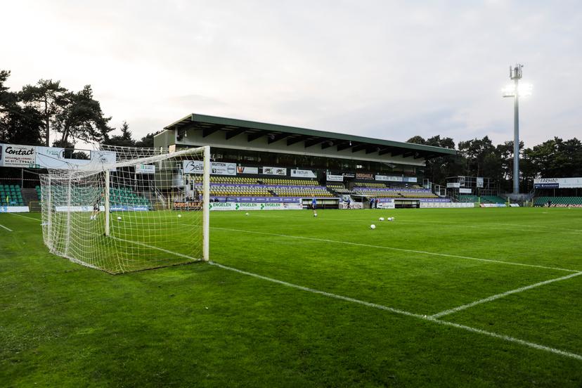 Illustration picture shows the Soeverein stadium before a Croky Cup 1/16 final game between Lommel United (1 (Am) and Waasland-Beveren, in Lommel, Wednesday 20 September 2017. BELGA PHOTO THIERRY ROGE