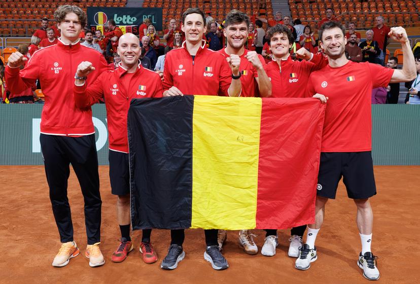 Coupe Davis - TENNIS DAVIS CUP QUALIFIERS BULGARIA BELGIUM SUNDAY