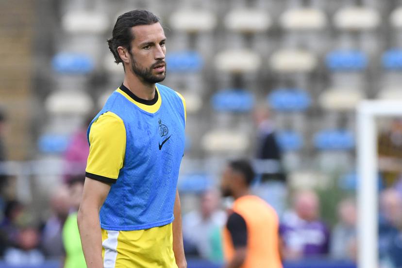 Union's Christian Burgess pictured before a soccer match between Royale Union Saint-Gilloise and RSC Anderlecht, Sunday 31 August 2025 in Brussels, on day 6 of the 2025-2026 'Jupiler Pro League' first division of the Belgian championship. BELGA PHOTO JILL DELSAUX
