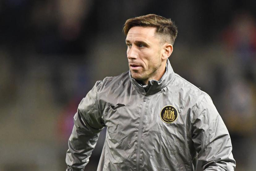 Anderlecht's assistant coach Lucas Biglia pictured before a soccer game between KRC Genk and RSC Anderlecht, in the 1/8 final of the Croky Cup Belgian cup, Thursday 04 December 2025 in Genk. BELGA PHOTO JILL DELSAUX