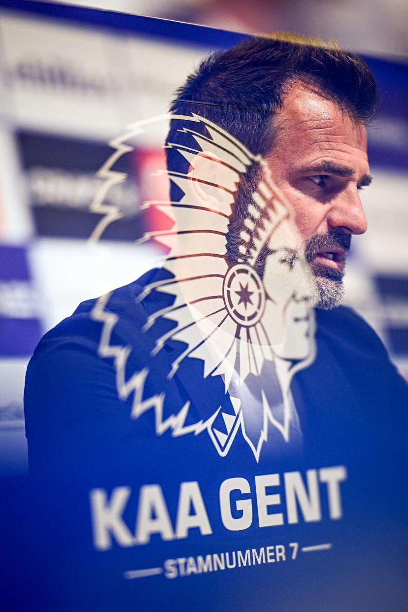Gent's new head coach Ivan Leko pictured during a press conference of Belgian soccer team KAA Gent, to announce Ivan Leko as the new head coach, Monday 23 June 2025 in Gent. BELGA PHOTO JASPER JACOBS