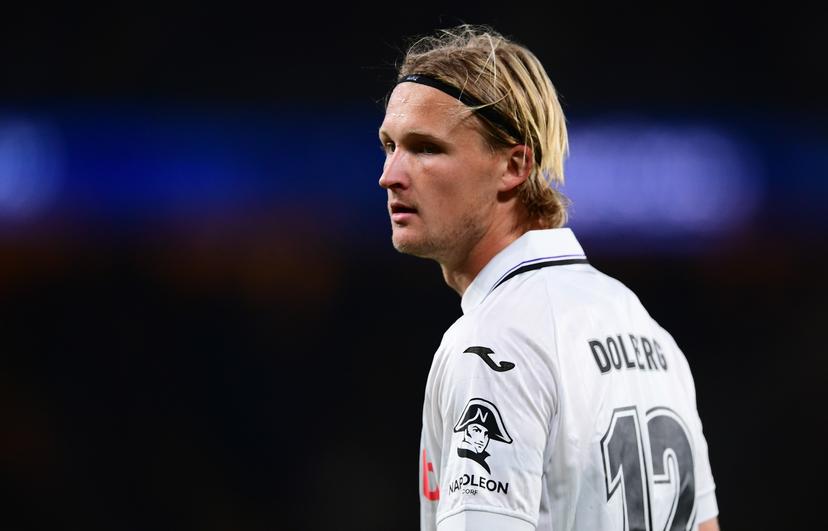 Anderlecht's Kasper Dolberg pictured during a soccer match between Belgian soccer team Anderlecht and Greek team AEK Athens, in Athens, Greece, on Thursday 28 August 2025, the return leg in the play-offs of the UEFA Conference League competition. The first leg ended 1-1. BELGA PHOTO EUROKINISSI