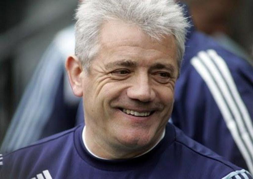 Newcastle's manager Kevin Keegan smiles during their Newcastle Vs Sunderland premiership game at St James Park in Newcastle, north-east England, on April 20, 2008. AFP PHOTO/CRAIG BROUGH   Mobile and website use of domestic English football pictures are subject to obtaining a Photographic End User Licence from Football DataCo Ltd Tel : +44 (0) 207 864 9121 or e-mail accreditations@football-dataco.com - applies to Premier and Football League matches. Mobile and website use of domestic English football pictures are subject to obtaining a Photographic End User Licence from Football DataCo Ltd Tel : +44 (0) 207 864 9121 or e-mail accreditations@football-dataco.com - applies to Premier and Football League

