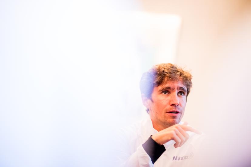 Belgian John Heymans pictured during a press conference at the World Athletics Championships in Tokyo, Japan, on Tuesday 16 September 2025. The outdoor Worlds are taking place from 13 to 21 September. BELGA PHOTO JASPER JACOBS