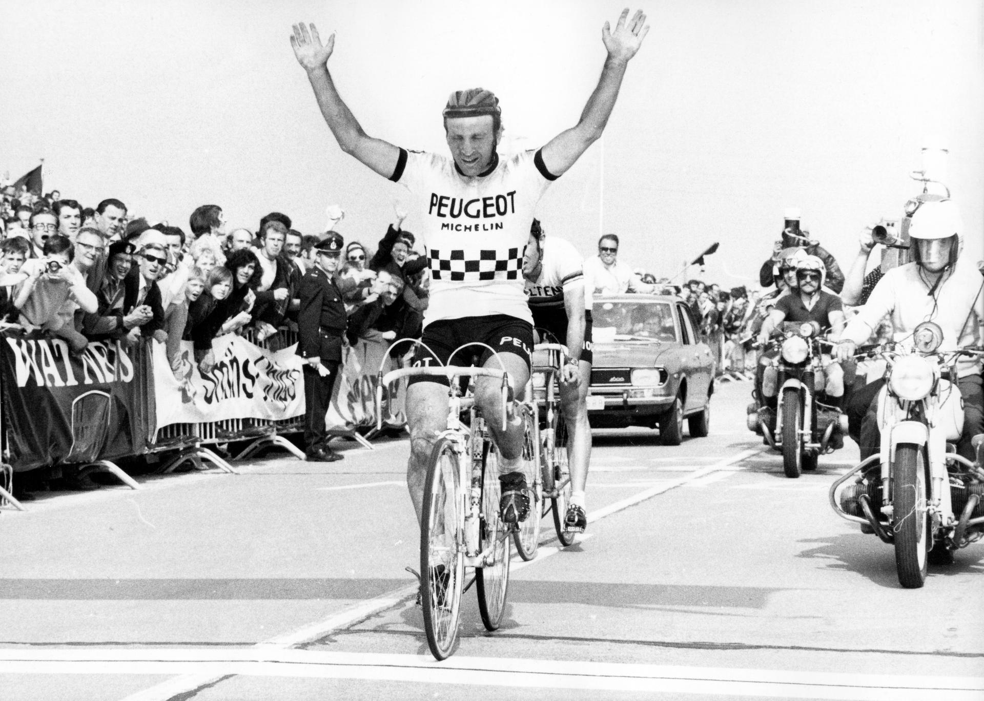 19720625 - BELGIUM (FILE) : This file picture dated 25 June 1972 shows the Belgian cyclist Walter Godefroot. BELGA PHOTO ARCHIVES