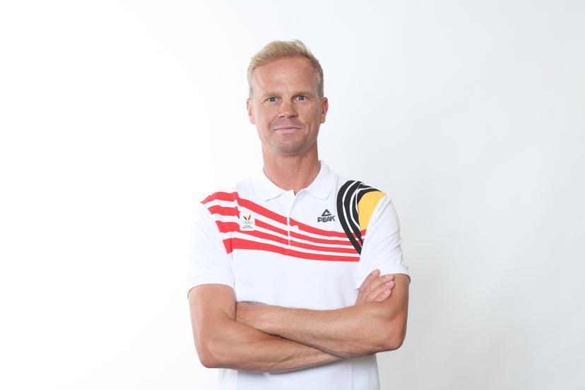 Belgian  Jerome Guery pictured during a photoshoot for the Belgian Olympic Committee BOIC - COIB ahead of the Paris 2024 Olympic Games, in Brussels, Tuesday 09 July 2024. BELGA PHOTO VIRGINIE LEFOUR