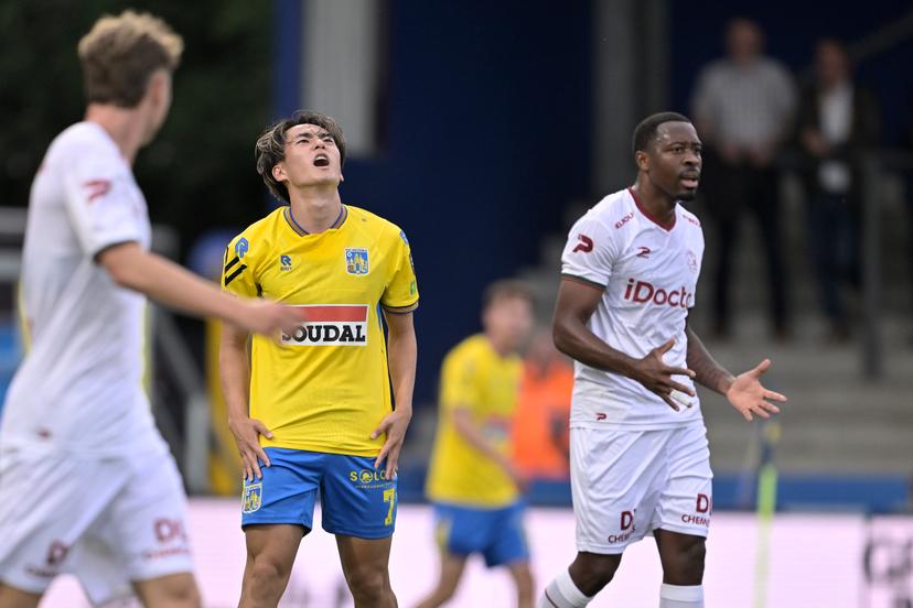 Westerlo's Shunsuke Saito pictured during a soccer match between KVC Westerlo and Zulte Waregem, Sunday 30 August 2026 in Westerlo, on day 4 of the 2026-2027 'Jupiler Pro League' first division of the Belgian championship. BELGA PHOTO JOHAN EYCKENS
