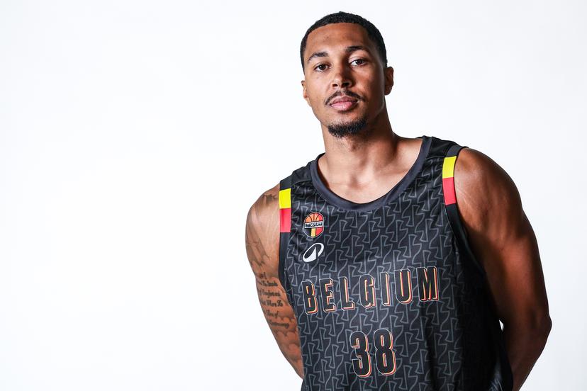 Belgium's Noel Coleman poses for the photographer during the Media Day of the Belgian national men team 'the Belgian Lions', in Brussels, on Monday 21 July 2025. BELGA PHOTO BRUNO FAHY