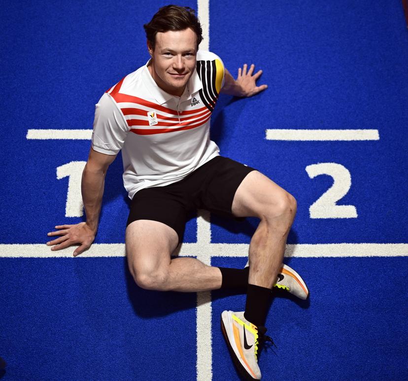 Athlete Hanne Desmet poses for the photographer during the annual training camp of Team Belgium (19-25/05), in Rio Maior, Portugal, Thursday 22 May 2025. BELGA PHOTO ERIC LALMAND