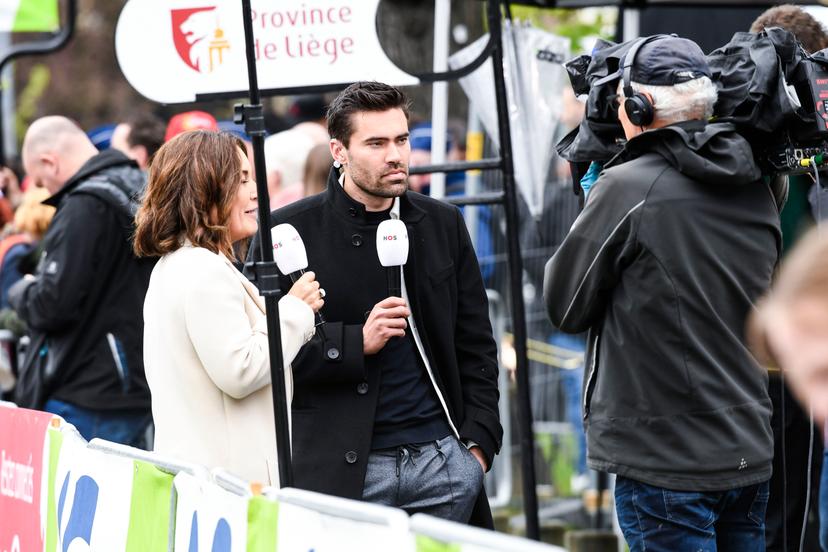 Dutch Tom Dumoulin pictured after the men elite race of the Liege-Bastogne-Liege one day cycling event, 258,5km from Liege, over Bastogne to Liege, Sunday 23 April 2023. BELGA PHOTO GOYVAERTS