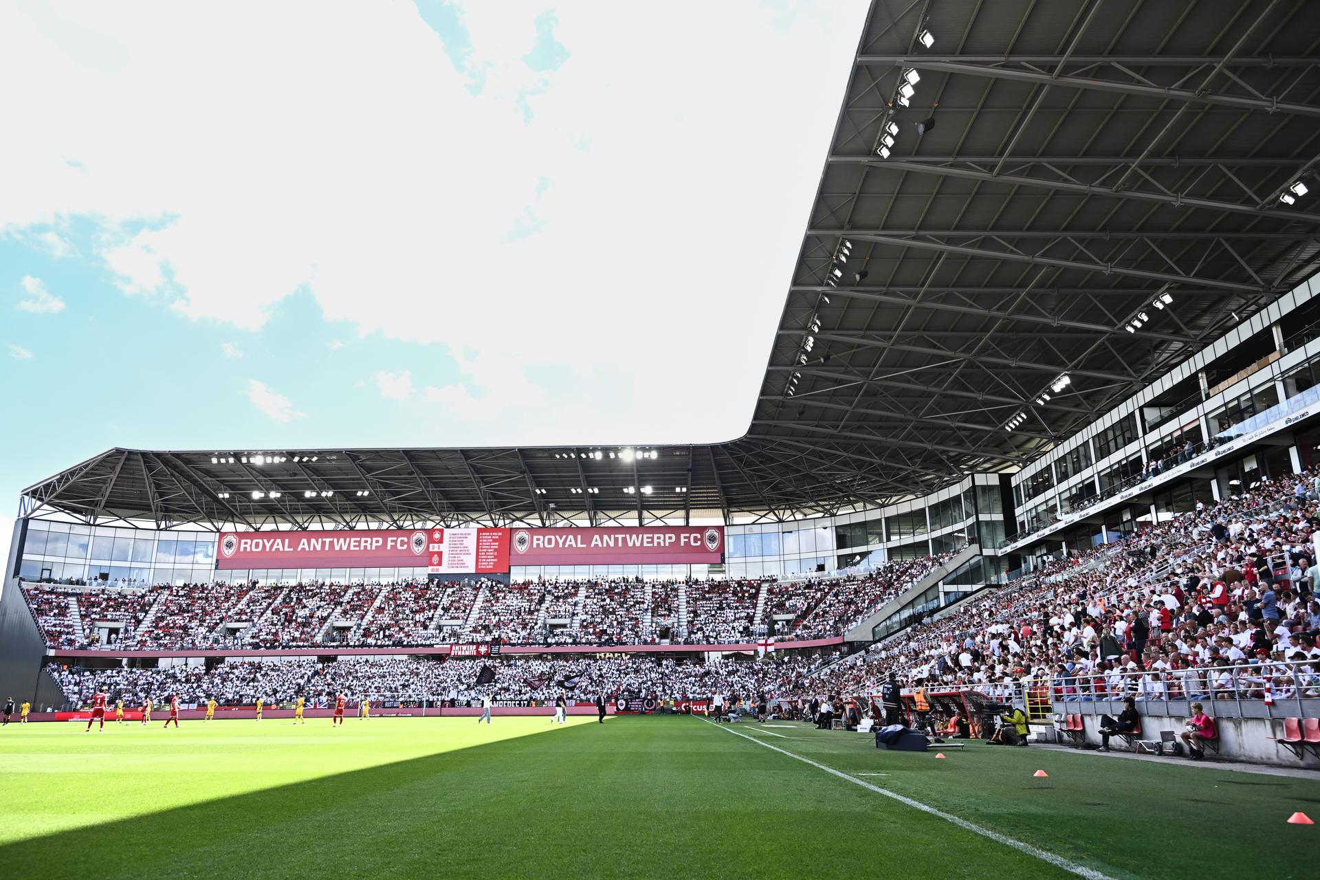 Illustration picture taken during a soccer match between Royal Antwerp FC and KV Mechelen, Sunday 24 August 2025 in Antwerp, on day 5 of the 2025-2026 'Jupiler Pro League' first division of the Belgian championship. BELGA PHOTO MAARTEN STRAETEMANS