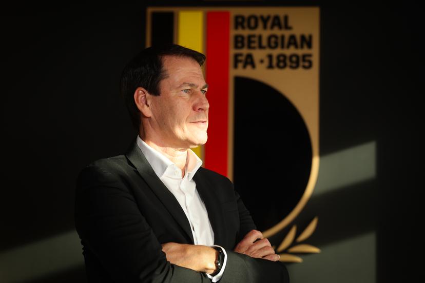 Belgium's head coach Rudi Garcia poses for the photographer after a press moment with an analysis of the World Cup qualification campaign and a discussion on the upcoming tournament, on Thursday 18 December 2025 in Tubize. Belgian national soccer team the Red Devils will play in group G. BELGA PHOTO VIRGINIE LEFOUR