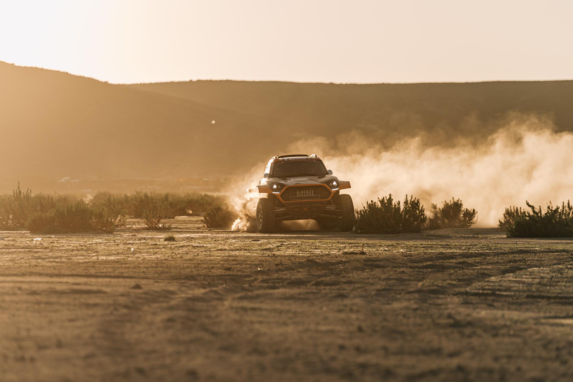 ATTENTION EDITORS - HAND OUT PICTURES - EDITORIAL USE ONLY - MANDATORY CREDIT:  SIMON BAUCHAU  Hand out picture released by Eric Dupain shows Guillaume de Mevius and Matthieu Baumel during the shakedown of the 2026 Dakar rally race in Yanbu, Saoudi Arabia on Thursday 01 January 2026.  *** Belga and Belga Editorial Board decline all responsibility regarding the content of this picture. *** BELGA PHOTO HAND OUT SIMON BAUCHAU