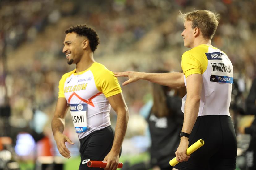 Belgian Simon Verherstraeten pictured during the 49th edition of the Memorial Van Damme Diamond League athletics event in Brussels, Friday 22 August 2025. BELGA PHOTO VIRGINIE LEFOUR