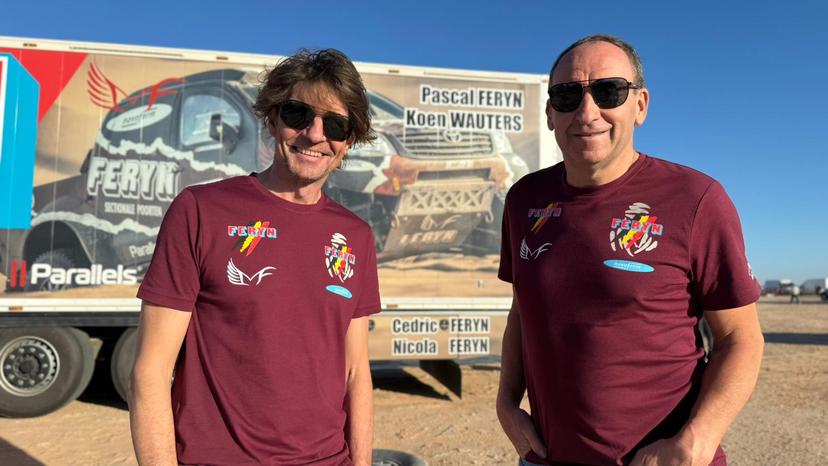 ATTENTION EDITORS - HAND OUT PICTURES - EDITORIAL USE ONLY - MANDATORY CREDIT: 'RAPHAEL DELVILLE'  Hand out pictures released by Eric Dupain shows  Koen Wauters and Pascal Feryn during stage 5 of the 2026 Africa Eco Race rally race in Dakhla, Morocco, on Friday 30 January 2026.  *** Belga and Belga Editorial Board decline all responsibility regarding the content of this picture. *** PHOTO HAND OUT - RAPHAEL DELVILLE
