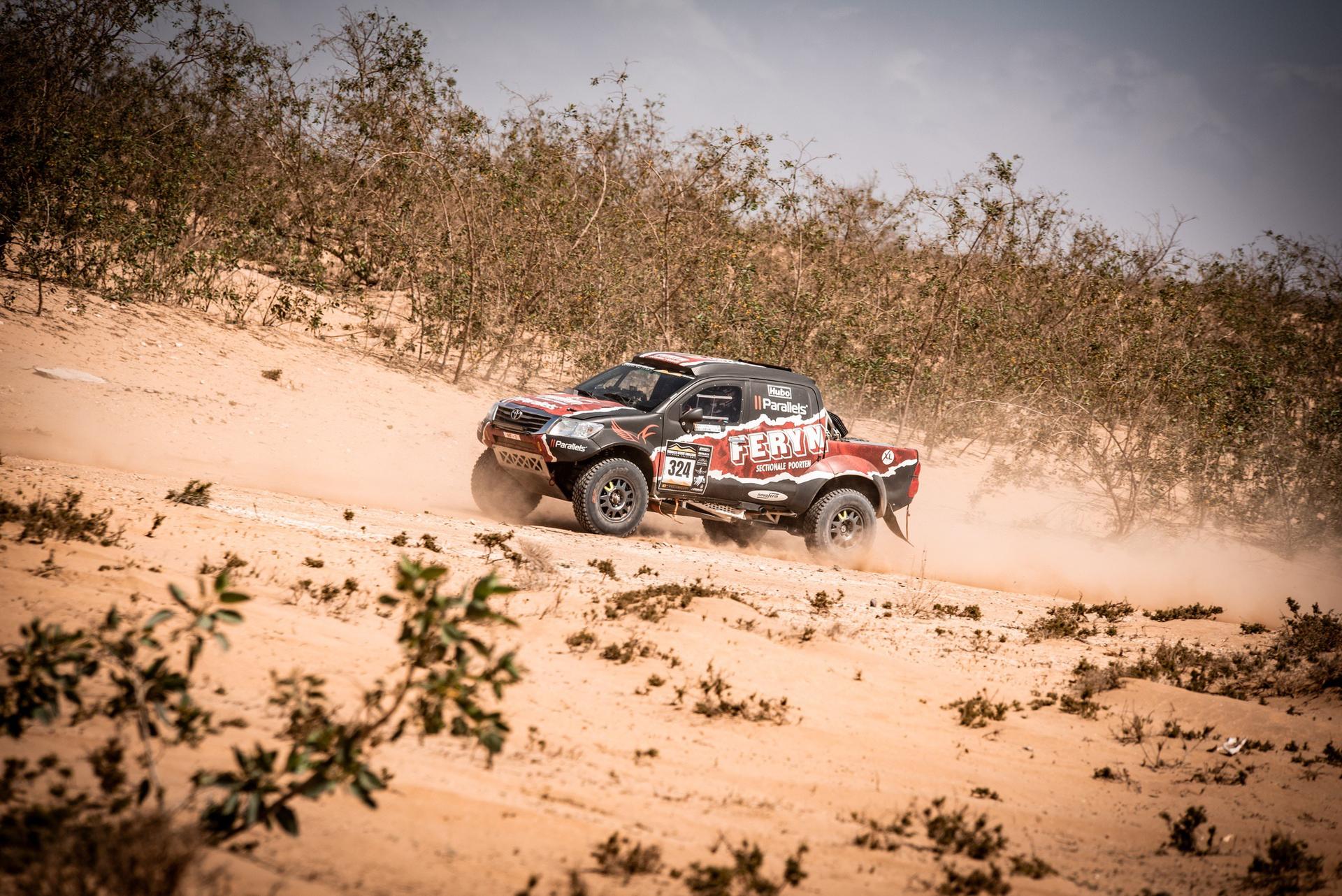 ATTENTION EDITORS - HAND OUT PICTURES - EDITORIAL USE ONLY - MANDATORY CREDIT: JAN VAN GELDER - PHOTOVISION  -   Hand out picture released on Saturday 05 April 2025 by Eric Dupain shows Belgian Koen Wauters during the first stage of the Morocco Desert Challenge, from Agadir to Plage Blanche , on Saturday 05 April 2025.  *** Belga and Belga Editorial Board decline all responsibility regarding the content of this picture. *** BELGA PHOTO HAND OUT JAN VAN GELDER - PHOTOVISION