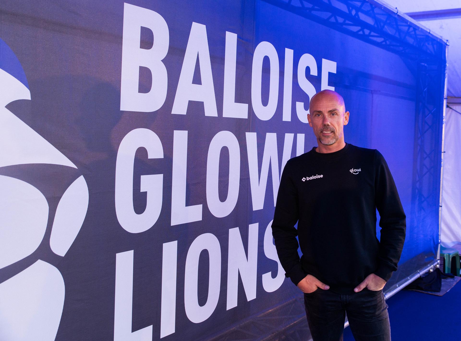 Team Manager Sven Nys pictured during a press conference to present the team members of the Baloise Glowi Lions cyclocross cycling team, Sunday 05 October 2025 in Tremelo. BELGA PHOTO EMILE WINDAL