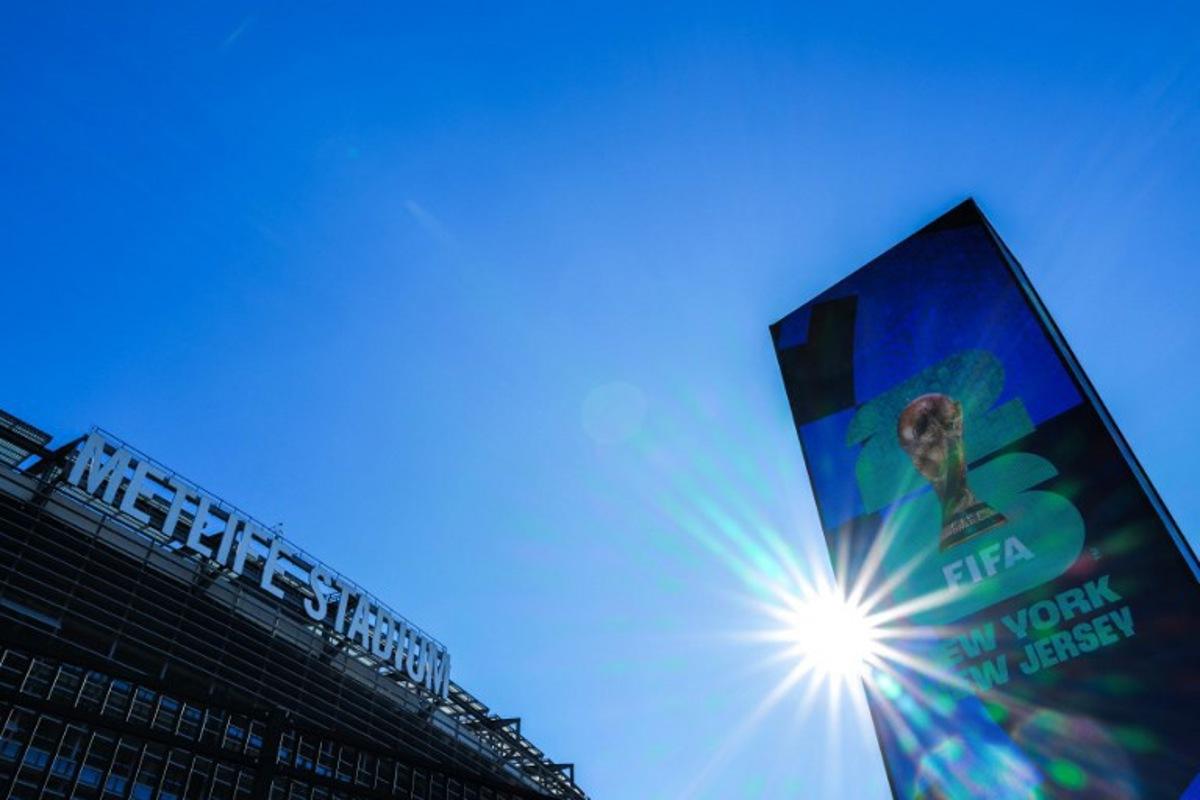 The MetLife stadium is pictured in East Rutherford, New Jersey on February 5, 2024. The MetLife stadium will host the 2026 Fifa World Cup final. Charly TRIBALLEAU / AFP