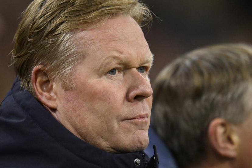 Netherlands' coach Ronald Koeman looks on ahead of the FIFA World Cup 2026 Group G European qualification football match between the Netherlands and Lithuania at the Johan Cruijff Arena, in Amsterdam, on November 17, 2025.  JOHN THYS / AFP