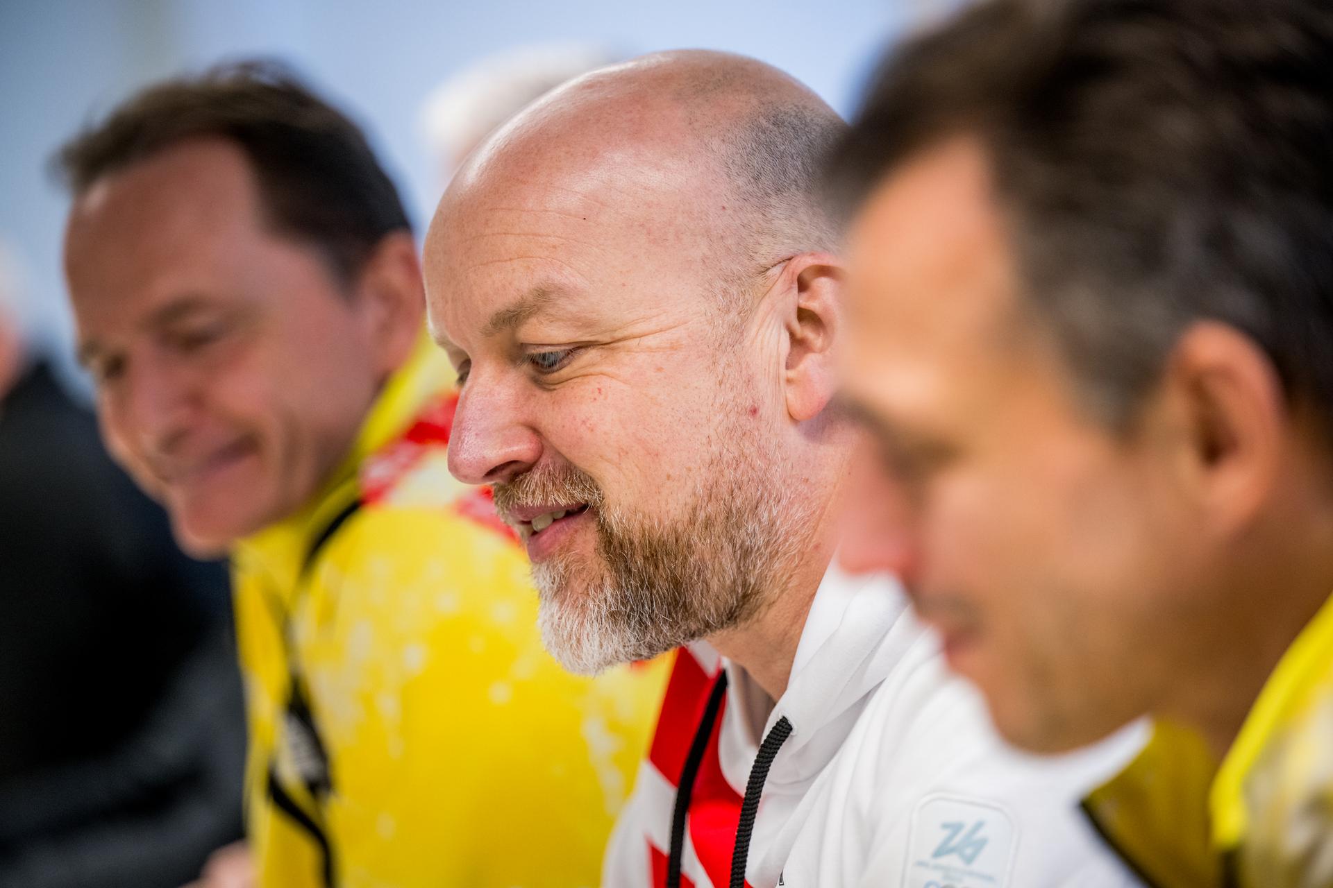 Team Belgium Chef de Mission Olav Spahl pictured during a press conference of the BOIC/ COIB Belgian Olympic Comitee to announce the final selection of Team Belgium for the Milano Cortina 2026 Winter Olympics, on Friday 23 January 2026 in Brussels. BELGA PHOTO JASPER JACOBS