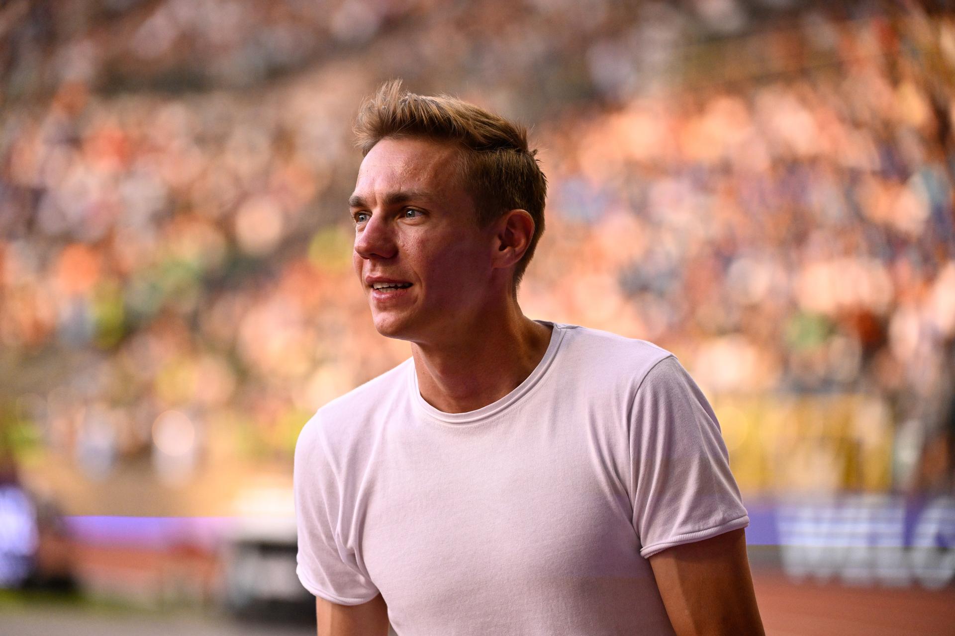 Bart Swings pictured during the 2023 edition of the Memorial Van Damme Diamond League meeting athletics event, in Brussel, Friday 08 September 2023. BELGA PHOTO LAURIE DIEFFEMBACQ