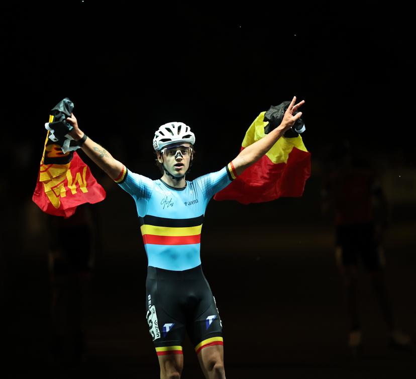 ATTENTION EDITORS - HANDOUT PICTURES - EDITORIAL USE ONLY - MANDATORY CREDIT MANDATORY CREDIT FREDDYRACE Handout picture released on Sunday 13 July 2025, by Freddyrace showing Jason Suttels, who won the marathon race at the European Roller Skating Championships. Belga and Belga Editorial Board decline all responsibility regarding the content of this picture. HAND OUT FREDDYRACE