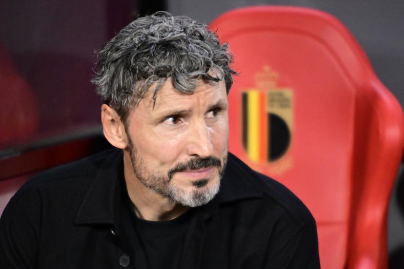 Belgium's head coach Mark van Bommel pictured during a soccer game between Belgian national team Red Devils and France, on Monday 28 September 2026 in Brussels, the second game of the UEFA Nations League group stage. BELGA PHOTO DIRK WAEM