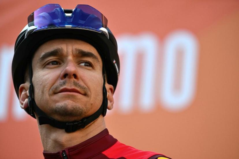 French rider Bryan Coquard from team Cofidis is pictured before the Milan - Sanremo one-day classic cycling race, in Pavia, on March 21, 2026. Marco BERTORELLO / AFP